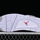 AIR JORDAN 4 RETRO WHITE OREO WHITEGREY