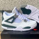 Air Jordan 4 White Oxidized Green Neutral Grey