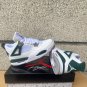 Air Jordan 4 White Oxidized Green Neutral Grey