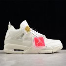 AIR JORDAN 4 WMNS SAIL WHITEGOLDGREY
