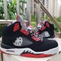 Air Jordan 5 Quai 54 Black Varsity Red