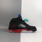Air Jordan 5 Top 3 Black Fire Red Grape Ice New Emerald