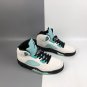 Air Jordan 5 White Black White Island Green
