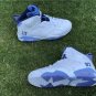 Air Jordan 6 UNC Championship PE White Blue