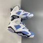 Air Jordan 6 UNC University Blue White College Navy Black