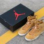 Air Jordan 6 Wheat Golden Harvest Sail