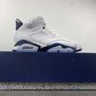 Air Jordan 6 White Midnight Navy