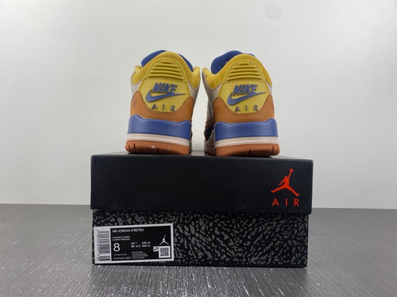 Dragon Ball Z Super Saiyan Goku X Air Jordan 3 Custom