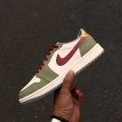 Jordan 1 Low CNY Year Of The Drago White Gold Orange Green