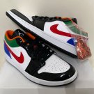 Jordan 1 Low Multi-Color Black Toe