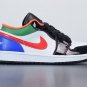 Jordan 1 Low Multi-Color Black Toe