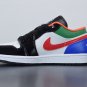 Jordan 1 Low Multi-Color Black Toe