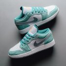 Jordan 1 Low New Emerald White Green