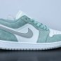 Jordan 1 Low New Emerald White Green