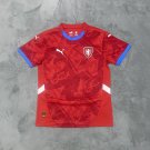 Men's Czech home football jersey 24-25