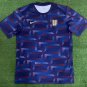 Men's England Navy training uniform Soccer Jersey 2024-25