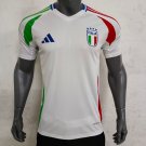 Men's Italian white away football jersey 2024-25
