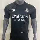 Men's Real Madrid Y3 black football jersey 24-25