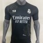 Men's Real Madrid Y3 black football jersey 24-25