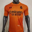 Men's Real Madrid Y3 orange football jersey 24-25