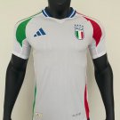 Men's Italian white away football jersey 2024-25