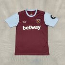 Men's West Ham United home football jersey 24-25