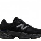 9060 Triple Black Suede