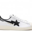 BAPE x Superstar White Black