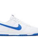 Dunk Low White Hyper Royal