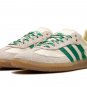 Wales Bonner x Samba Cream White Bold Green