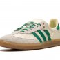 Wales Bonner x Samba Cream White Bold Green