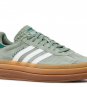 Wmns Gazelle Bold Silver Green Gum