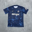 Men's Chelsea training uniform football jersey 24-25