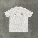 Men's Real Madrid pre match football jersey 24-25