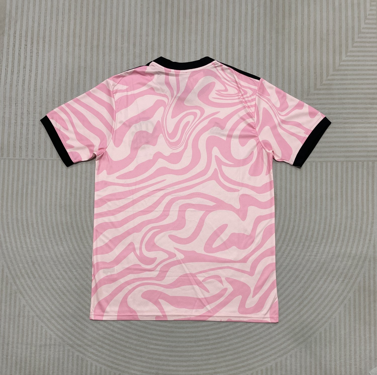 Men's Flamenco pink training uniform football jersey 24-25