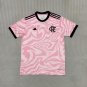 Men's Flamenco pink training uniform football jersey 24-25