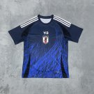 Men's Blue Japan Y3 Football Jacket 24-25
