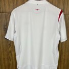 Retro 06 England white soccer jersey