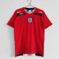 Retro 08-10 England away red soccer jersey