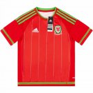 Retro 15-16 Wales home soccer jersey