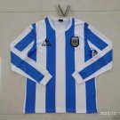 Retro 1986 Argentina Maradona home long sleeves soccer jersey