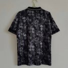 Retro 1990 England black with umbro soccer jersey