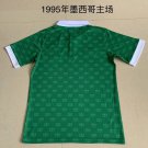 Retro 1995 Mexico home soccer jersey