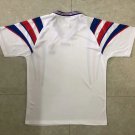 Retro 1996 France away white soccer jersey