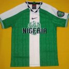 Retro 1996 Nigeria home soccer jersey