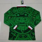 Retro 1998 Mexico home long sleeves soccer jersey