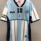 Retro 2001 Maradona Argentina soccer jersey