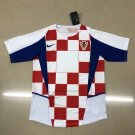 Retro 2002 Croatia home soccer jesey
