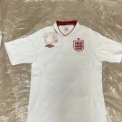 Retro 2012 England home white soccer jersey