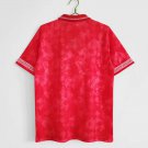 Retro 90-92 Wales home soccer jersey